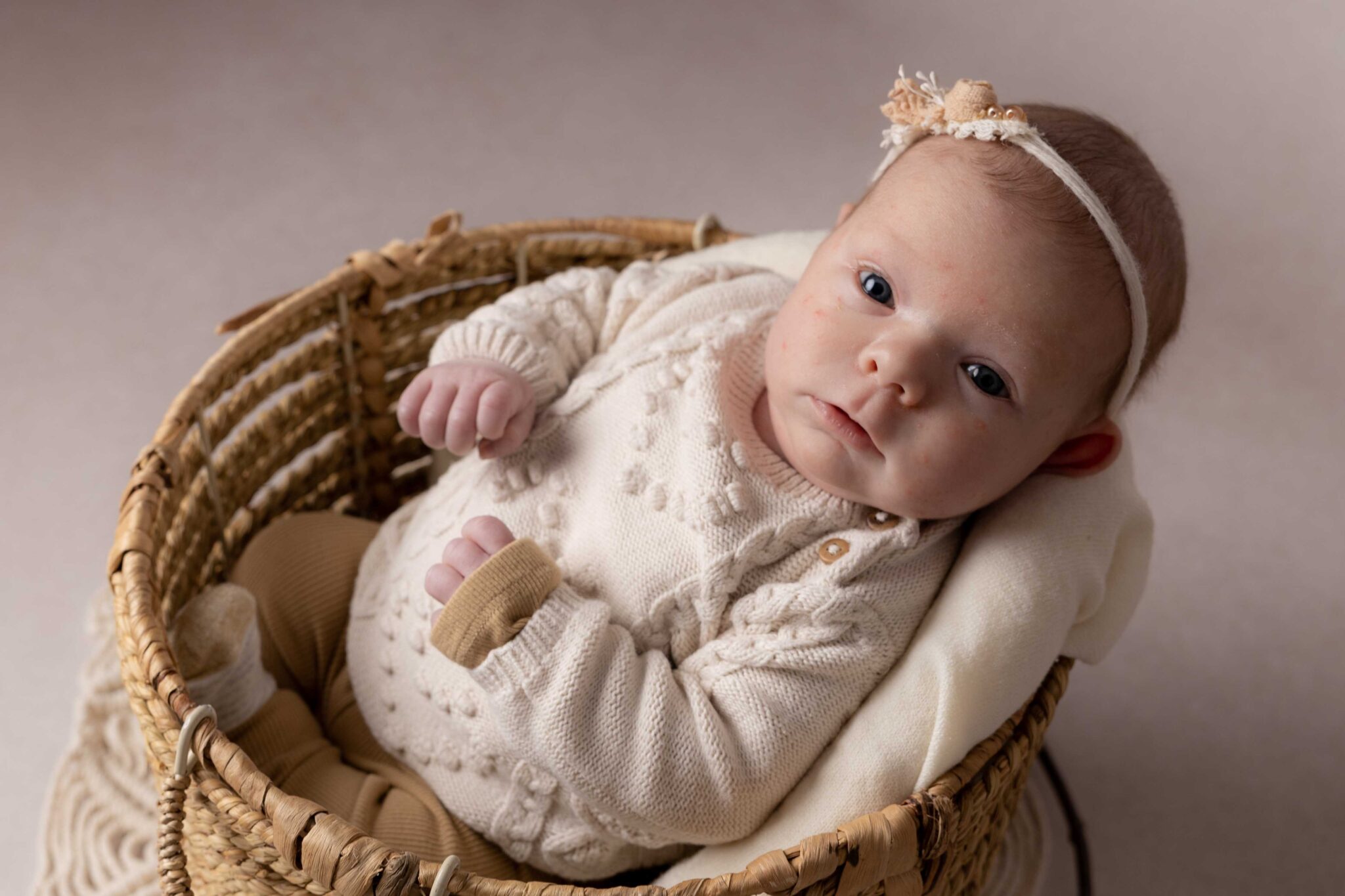 babyshoot inclusief haarbandjes